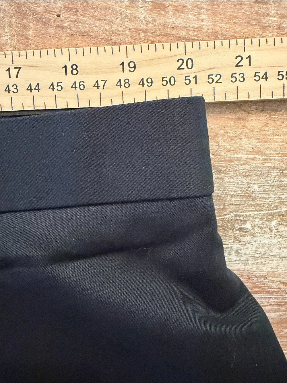 Roundtree & Yorke‎ Flat Front Black Chino Shorts Size 42 9